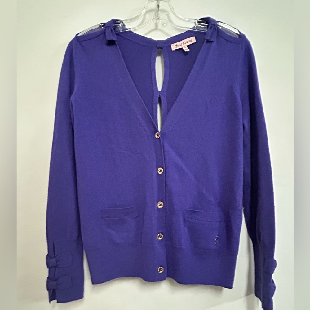 Juicy Couture Bow Cardigan